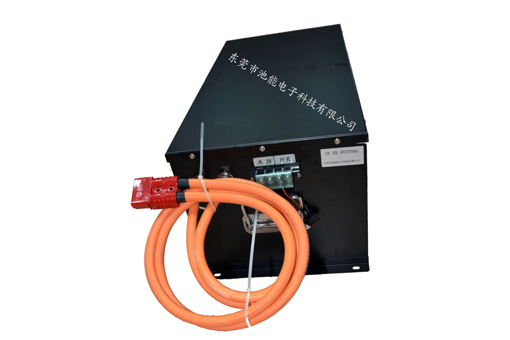 海洋供電設備磷酸鐵鋰電池25.6V270Ah