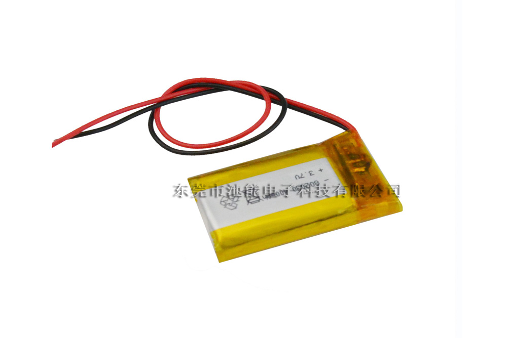 400mAh聚合物鋰電池 802030 照明產(chǎn)品用鋰電池